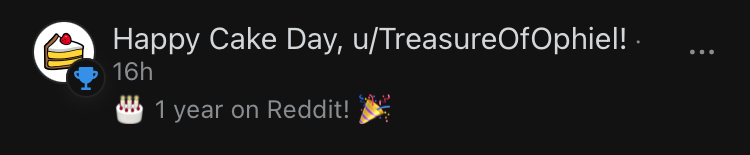 one year of treasures